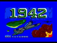 1942 - Title Screen - Amstrad CPC